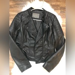 Leather style jacket (not real leather)
